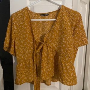 Shein tie top